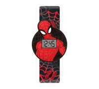 Spiderman Slap Band orologio SPD7020ARG, Nero e rosso, Moderno