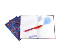 Disney Spider-Man Kids Magic Pen and Secret Diary Notebook Stationery Gift Set