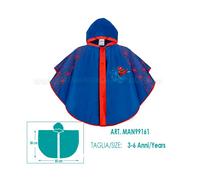 Disney SPIDERMAN Mantella Parapioggia Impermeabile Poncho 3-6 anni