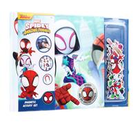 Disney Spidey e i suoi fantastici amici - Libro magnetico con 40 magneti - Gioco creativo e interattivo per bambini - Attività educativa da viaggio - Età 3+ (SP24358)