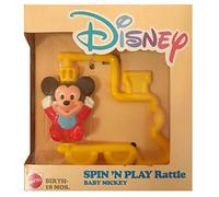 DISNEY SPIN'N PLAY Rattle BABY MICKEY