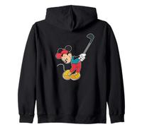 Disney Sports Golf Mickey Mouse Golfing Felpa con Cappuccio