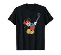 Disney Sports Golf Mickey Mouse Golfing Maglietta
