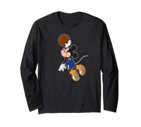 Disney Sports Mickey Mouse Basketball Team Player Maglia a Manica