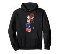 Disney Sports Minnie Mouse Basketball Team Player Felpa con Cappuccio