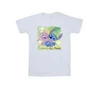 Disney St Patrick's Day Maglietta Lilo & Stitch Trifoglio Ragazzi (BI22700)