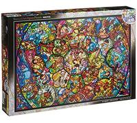 Disney Stained Art Jigsaw Puzzle[1000P] all Stars Stained Glass (DS-1000-764)