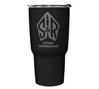 Disney Star Command - Tazza da viaggio isolata in acciaio INOX, 765 ml, multicolore