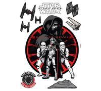 Disney Star Wars Adesivi Da Parete Set 50x70cm 1st Order