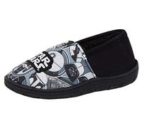 Disney Star Wars, Pantofole per ragazzi o ragazze, Grigio, Taglia 13 UK, 32 EU