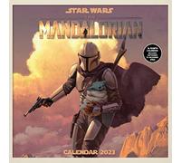 Disney Star Wars The Mandalorian Calendar 2032 - Agenda mensile con visualizzazione mensile, 30 cm x 30 cm
