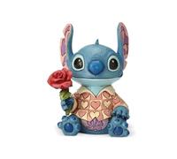 Disney Statuina di Stitch 'Clueless Casanova' con licenza ufficiale di Traditions