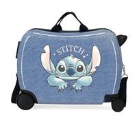Disney Stich Dance it out Valigia per bambini Blu 50 x 38 x 20 cm Rigida ABS Chiusura a combinazione Laterale 34 L 1,8 kg 2 ruote Bagagli Mano, blu, Taglia unica, Valigia per bambini