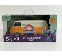 Disney Stitch 1961 Volkswagen Bus Surf Shack 12 CM Lungo Jada 253072003 36144