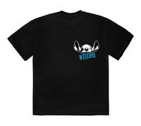 Disney Stitch Aloha Collage autorizzato Uomo maglietta