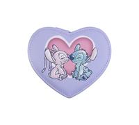 Disney Stitch & Angel - Cofanetto portagioie a forma di cuore con