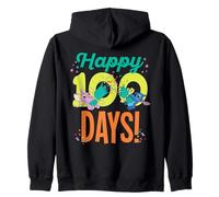 Disney Stitch & Angel Happy 100 Days of School 100th Day Felpa con Cappuccio