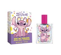 Disney Stitch Angel Natural Eau de Toilette spray, 30 ml, profumo vegano per bambini e ragazzi, non testato sugli animali, dermatologicamente testato