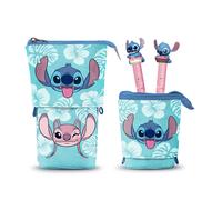 Disney Stitch Astuccio + 2 Erasable Penne Karactermania