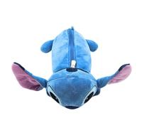 Disney Stitch Astuccio in peluche per bambini, morbido astuccio con chiusura lampo, divertente portapenne, per ragazze e ragazzi, circa 24 cm