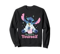 Disney Stitch "Be Good to Yourself" Ice Cream Self-Care Felpa