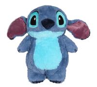 DISNEY Stitch Borsa dell'acqua calda in gomma con fodera MORBIDA, GRANDE Scaldino in custodia per acqua, Mascotte 750 ml (Stitch)