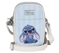 DISNEY Stitch borsa in ecopelle, piccola borsa con tracolla regolabile, mini borsa per ragazze 17x4x11 cm (Stitch)