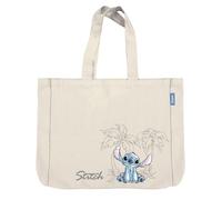 Disney Stitch Borsa per la Spesa da Viaggio, Borsa a Tracolla in Cotone da Spiaggia, Regalo per Donne e Adolescenti