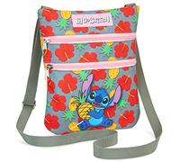 Disney Stitch Borsa Tracolla Bambina Adolescenti, Borsa Spalla Cinghia Lunga (Multicolore)
