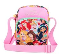 Disney Stitch Borsetta Bambina Adolescenti Borsa Tracolla con Cinturino Regolabile per Giornate Shopping Regalo Ragazza (Rosa Princess)