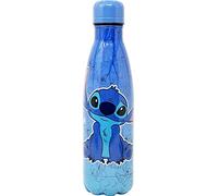 Disney Stitch Bottiglia Riutilizzabile, Design Resistente, Borraccia per Ragazze, Bottiglia da Viaggio, Capacità 500 ml - Blu