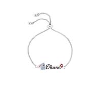 Disney Stitch - Bracciale Regolabile in Ottone Placcato