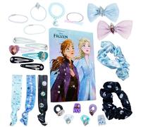 Disney Frozen Calendario Avvento 2024, Accessori Capelli Bambina Calendario (Blu/Viola)