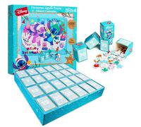 Disney Stitch Calendario Avvento 2025 Rompicapo Adulti e Bambini Countdown Natale Calendari Avvento Puzzle 1000 Pezzi Gioco di Famiglia Idee Regalo