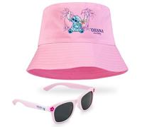 Disney Stitch Cappello da Pescatore Morbido e UV400 Occhiali da Sole Bambina Set