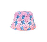 Disney Stitch Cappello da Ragazze, Modello da Pescatore Disegno di Stitch e Angel, Cappello Estivo per Bambine (IT, Numero, 53, Arancia)