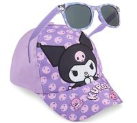 Disney Stitch | Care Bears | Kuromi | Cinnamoroll Cappello con Visiera e Occhiali da Sole Bambino Protezione UV400