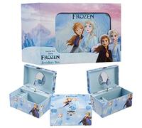 Disney Encanto Portagioie Musicale per Bambina Frozen Ariel La Sirenetta Mirabel, (Blu Frozen)