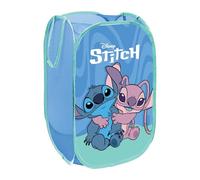 Disney Stitch - Cestino pop-up con licenza ufficiale, design pieghevole, perfetto per organizzare la camera dei bambini, la stanza dei giochi (design Stitch Inspire) | 36 x 36 x 58 cm