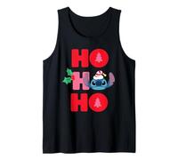 Disney Stitch Christmas Ho Ho Ho Cute Funny Holiday Canotta