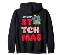 Disney Stitch Christmas Merry Stitchmas Cute Funny Holiday Felpa con Cappuccio