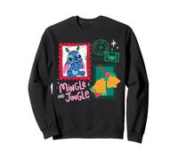 Disney Stitch Christmas Mingle and Jingle Holiday Stamps Felpa