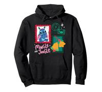 Disney Stitch Christmas Mingle and Jingle Holiday Stamps Felpa con Cappuccio