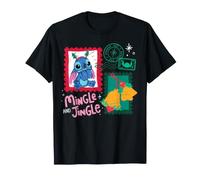 Disney Stitch Christmas Mingle and Jingle Holiday Stamps Maglietta