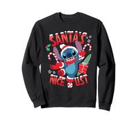 Disney Stitch Christmas Santa's Nice List Funny Holiday Felpa