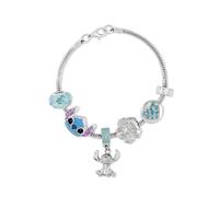 Disney Stitch Ciondolo Braccialetto Silver Peers Hardy