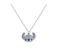 Disney COLLANA STITCH ARGENTO CON PENDENTE IN PIETRA