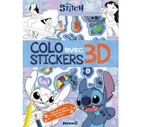 Disney Stitch: Colo avec stickers 3D