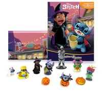 Disney Stitch Comptines et Figurines - Livre illustré, 10 figurines, tapis de jeu