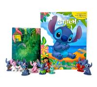 Disney Stitch Comptines et Figurines - Livre illustré, 10 figurines, tapis de jeu